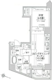 アイルプレミアム本駒込 12階 間取り図