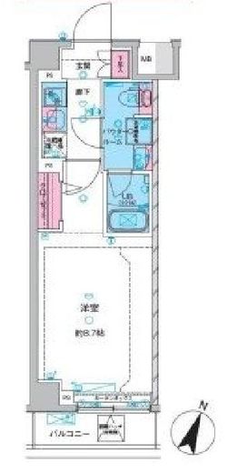 GENOVIA西馬込Ⅲ (ジェノヴィア西馬込Ⅲ) 3階 間取り図