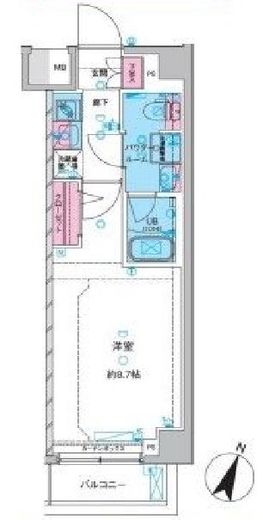 GENOVIA西馬込Ⅲ (ジェノヴィア西馬込Ⅲ) 3階 間取り図