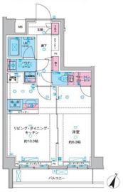GENOVIA西馬込Ⅲ (ジェノヴィア西馬込Ⅲ) 6階 間取り図