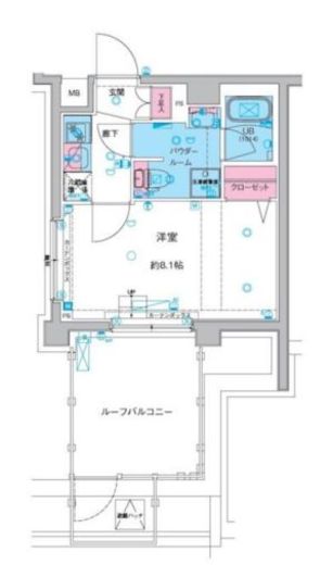 GENOVIA西馬込Ⅲ (ジェノヴィア西馬込Ⅲ) 6階 間取り図