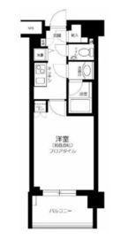 クオリア南麻布 8階 間取り図