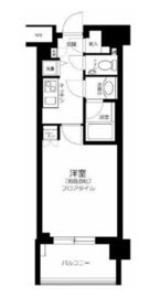 クオリア南麻布 8階 間取り図