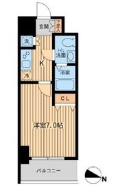 KDXレジデンス立川 1304 間取り図