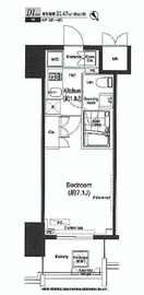 アーデン門前仲町 507 間取り図