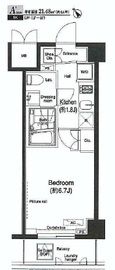 アーデン門前仲町 403 間取り図