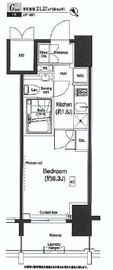 アーデン門前仲町 802 間取り図