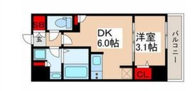 セブンスター森下駅前 202 間取り図