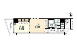 サンクレイドル上野 9階 間取り図