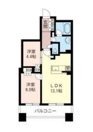 アトラス目黒本町 3階 間取り図