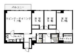 アーケディアヒルズ 2階 間取り図