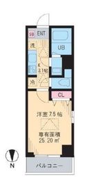 コレクト元代々木 502 間取り図