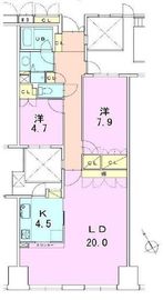 茅場町ファーストレジデンス 1110 間取り図