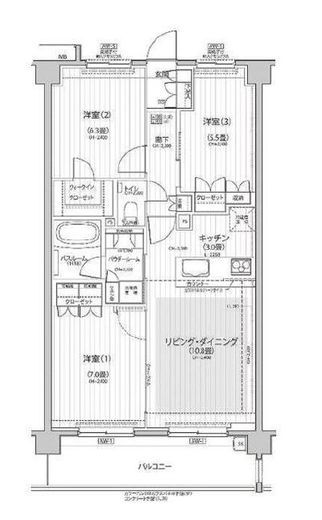 Nステージ東小金井 310 間取り図
