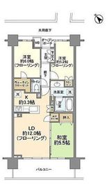 プラウドシティ船堀 12階 間取り図