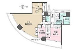 M.M.TOWERS FORESIS (エムエムタワーズフォレシス) 19階 間取り図