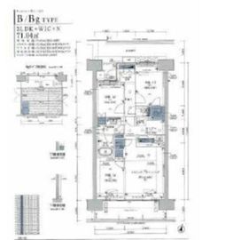 リビオ国分寺ステーションアベニュー 9階 間取り図