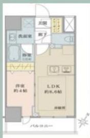 シティインデックス神田 13階 間取り図