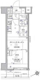 RELUXIA亀戸 (リルシア亀戸) 6階 間取り図