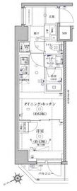 RELUXIA亀戸 (リルシア亀戸) 7階 間取り図