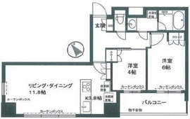 パークタワー池袋イーストプレイス 20階 間取り図