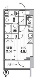 シーズンフラッツ押上テラス 705 間取り図