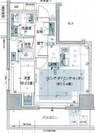 ザ・パークハウス麹町テラス 9階 間取り図