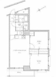 ソサエティ蔵前 306 間取り図