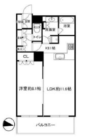 ザ・ヨコハマタワーズ タワーイースト 33階 間取り図