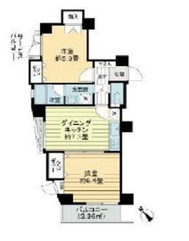 ワールドパレス三軒茶屋 2階 間取り図