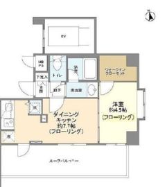 ライオンズプラザ大森 8階 間取り図
