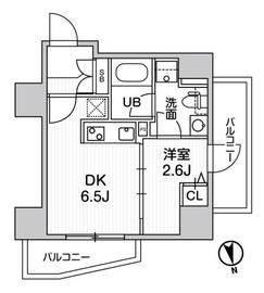 Weave Place Waseda Park (ウィーヴプレイス早稲田パーク) 705 間取り図