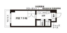ローズウッド・ハイツ門前仲町 203 間取り図
