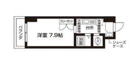 ローズウッド・ハイツ門前仲町 903 間取り図