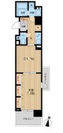 ドゥーエ横濱台町 301 間取り図