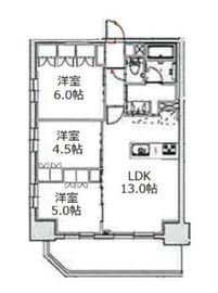 アーバンパーク立石 1202 間取り図