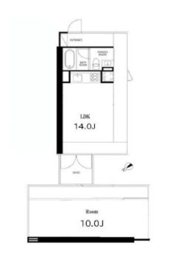 G-FLAT 403 間取り図