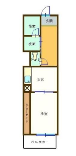 東京グランファースト 4階 間取り図