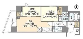 オープンレジデンシア上野入谷 2階 間取り図