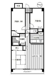 ヴィオスガーデン城山 1505 間取り図