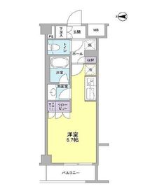 リバーレ蒲田仲六郷 210 間取り図