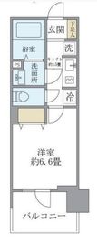 フェルモ横浜桜木町 4階 間取り図