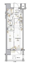 PREMIUM CUBE 池袋本町 (プレミアムキューブ池袋本町) 6階 間取り図