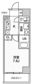 ALTERNA日暮里 (オルタナ日暮里) 602 間取り図