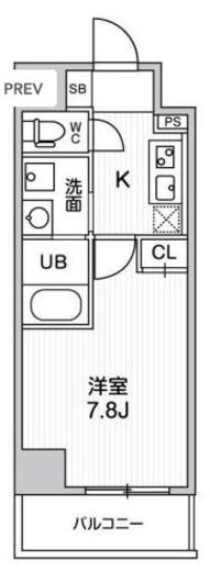 ALTERNA日暮里 (オルタナ日暮里) 303 間取り図