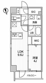 ALTERNA浅草 (オルタナ浅草) 1005 間取り図
