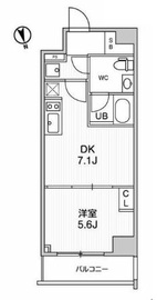 ALTERNA浅草 (オルタナ浅草) 1004 間取り図