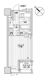 カスタリア銀座 303 間取り図