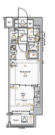 PREMIUM CUBE 池袋本町 (プレミアムキューブ池袋本町) 2階 間取り図