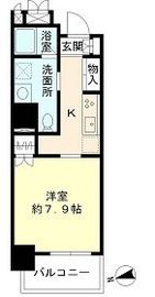 豊洲シエルタワー 5階 間取り図